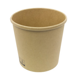 Kraft Kartonnen Pot 750ml Ø11,7cm (375 Stuks)