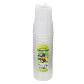 Herbruikbare Onbreekbare Beker PP Cocktail transparant Ø8,4cm 350ml (20 stuks) 