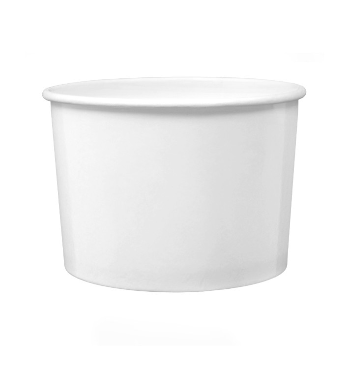Papieren Container wit 488ml (25 stuks) Papieren Container wit 488ml (25 stuks)