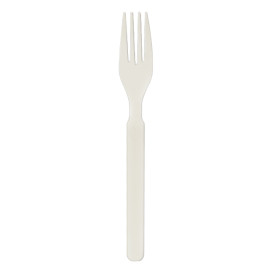Fourchette Réutilisable Durable PP Crème 17,9cm (20 Utés)