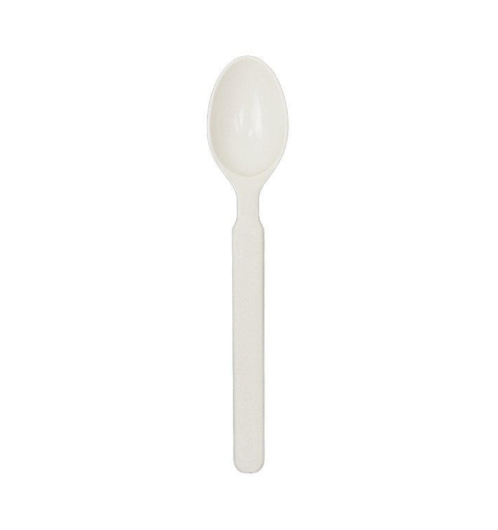 Herbruikbare Durable Lepel in PP Crèmekleurig 16,9cm (20 Stuks) Herbruikbare Durable Lepel in PP Crèmekleurig 16,9cm (20 Stuks)