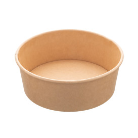 Saladier en Carton Kraft 750ml Ø15,0cm (50 Utés)