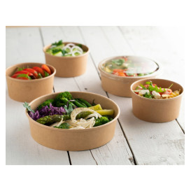 Pot en Carton Kraft Multi-Food 370ml Ø11,5cm (300 Utés)