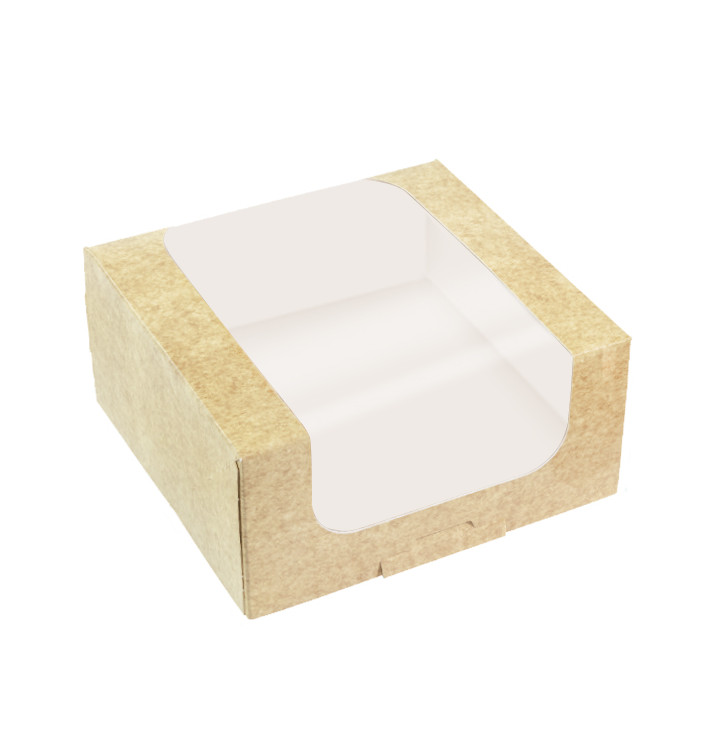 Boîte en Carton Carrée PackiPack Vision Kraft 13x12x5cm (50 Utés) Boîte en Carton Carrée PackiPack Vision Kraft 13x12x5cm (50 Utés)