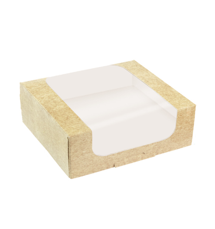 Vierkanten Kartonnen Doos PackiPack Vision Kraft 24x24x8cm (X Stuks) Vierkanten Kartonnen Doos PackiPack Vision Kraft 24x24x8cm (X Stuks)