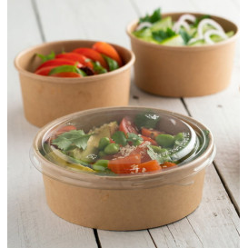 Couvercle PET pour Pot 370/550ml Ø11,5cm (50 Utés)