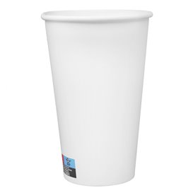 Gobelet Carton 16 Oz/500ml Blanc Ø9cm (500 Utés)