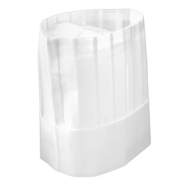 Toque en TST Cuisinier Chef Blanc (10 unités)