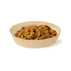 Papier Kraft pour Friteuse sans Huile 40g Ø16x4cm (50 Utés)