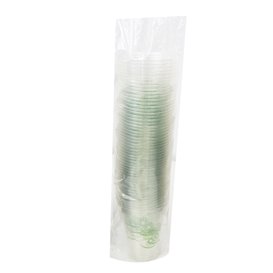 Gobelet Biodégradable PLA Transparent 250ml Ø7,3cm (25 Utés)