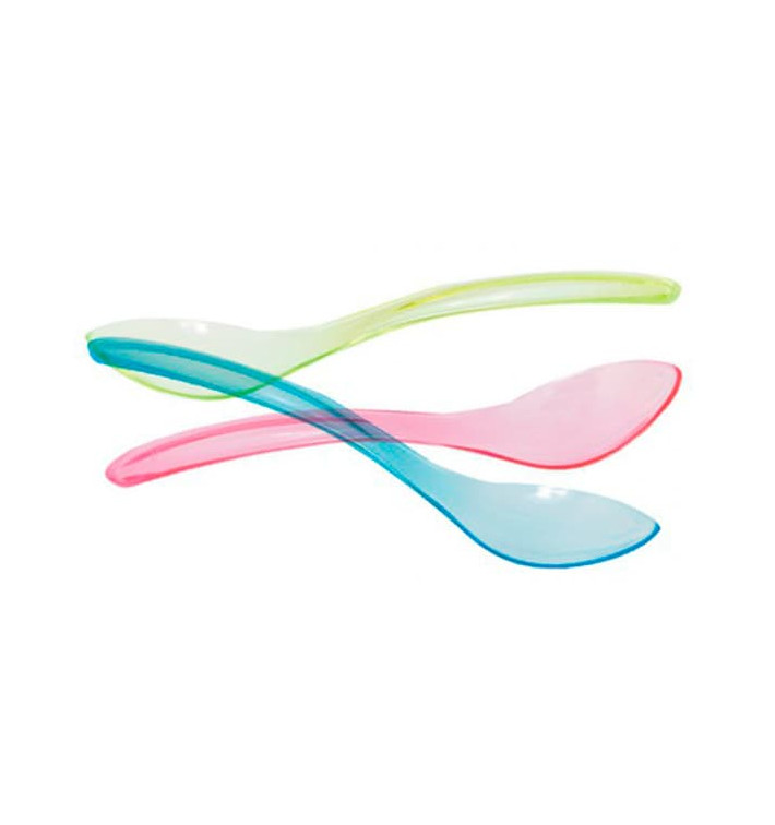 Cuillère Individuelle à glace Plastique 147mm Citron Cuillère Individuelle à glace Plastique 147mm Citron