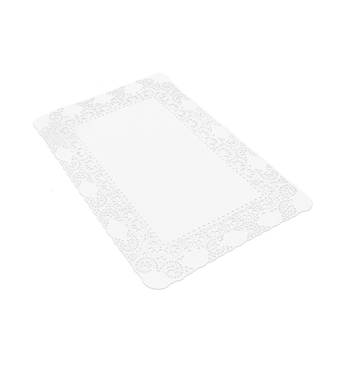 Dentelle Rectangle en Papier 25x37cm (250 Utés) Dentelle Rectangle en Papier 25x37cm (250 Utés)