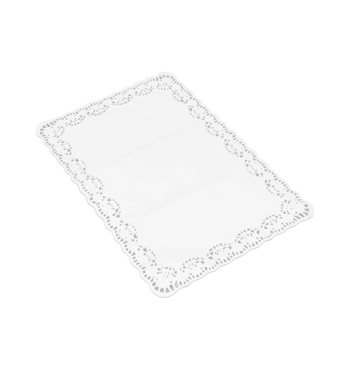 Dentelle Rectangle en Papier 20x30cm (250 Utés) Dentelle Rectangle en Papier 20x30cm (250 Utés)