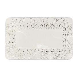 Dentelle Rectangle en Papier 14x24cm (250 Utés)