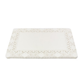 Dentelle Rectangle en Papier 25x37cm (250 Utés)