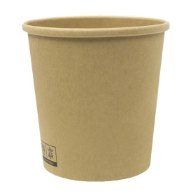 Kraft-Kraft Kartonnen Pot 450ml Ø9,5cm (400 Stuks)