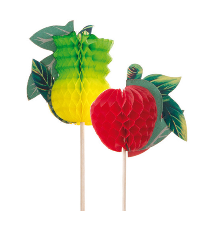 IJs decoreren set Fruit Design 20cm IJs decoreren set Fruit Design 20cm