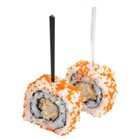 Plastic vleespennen transparant 9cm (1000 stuks)