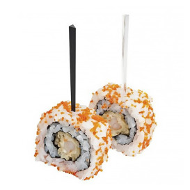 Plastic vleespennen zwart 9cm (1000 stuks)
