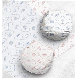 Papier Ingraissable Eco Bleu 30x30cm (5.000 Utés)