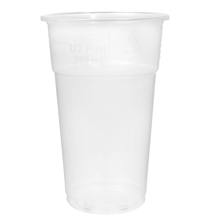 Gobelet Plastique PP Transparent 375 ml Ø8,0cm (74 Unités)