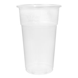 Plastic PP beker transparant 375ml Ø8,0cm (1702 stuks)