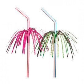 Pailles Flexibles Palmier Ø5mm 23 cm 