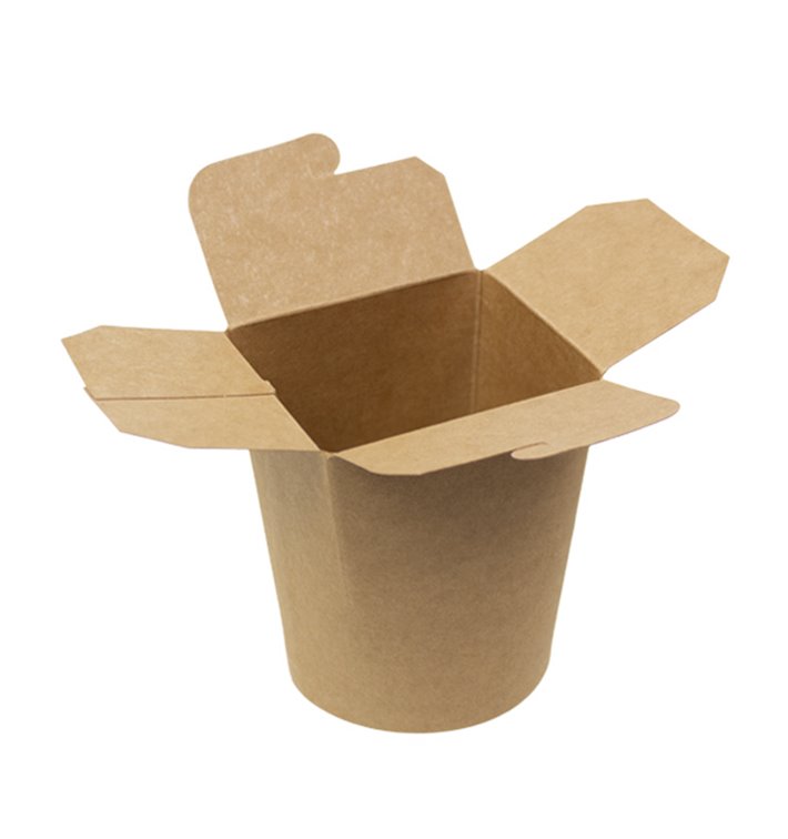 Maaltijdbak Karton Kraft 450ml (25 Stuks) Maaltijdbak Karton Kraft 450ml (25 Stuks)
