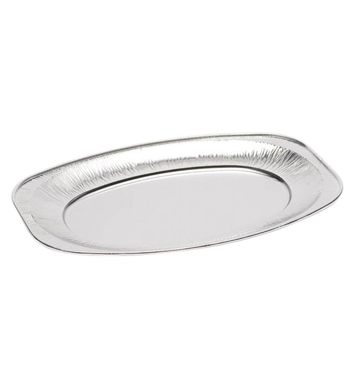 Plat Oval Aluminium 870ml (100 Unités) Plat Oval Aluminium 870ml (100 Unités)