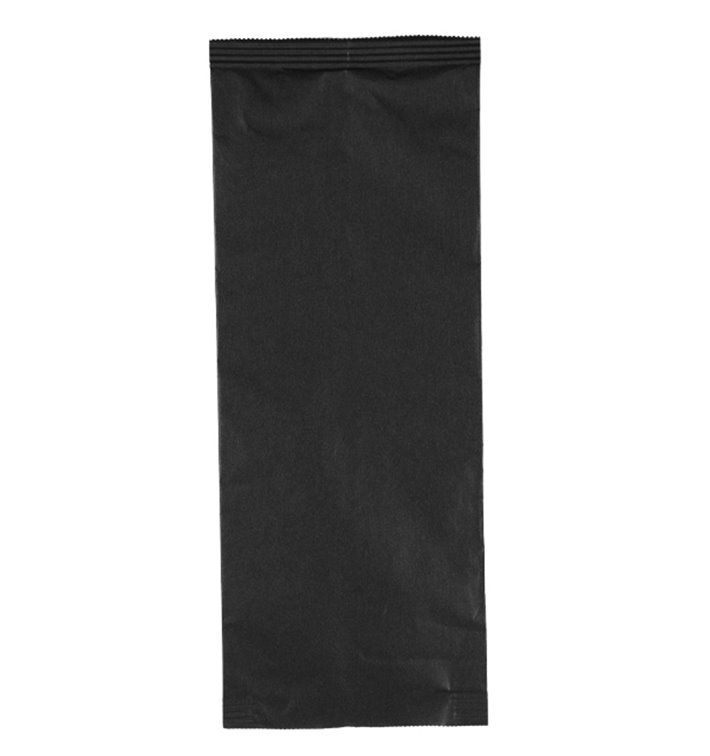 Enveloppe Porte-Couverts avec Serviettes Noir 11x25cm (800 Utés)