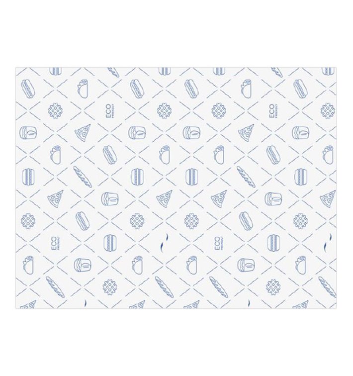Papier Ingraissable Eco Bleu 30x40cm (3.000 Utés) Papier Ingraissable Eco Bleu 30x40cm (3.000 Utés)