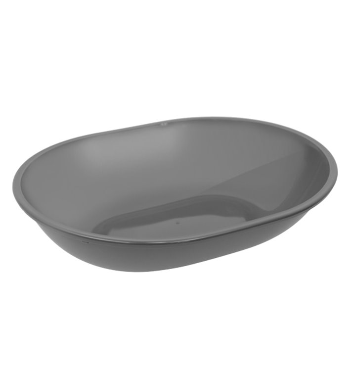 Bol réutilisable durable PP Bio Grey « Revolve » Ovale 1000ml 22x17,4x5cm (144 Utés) Bol réutilisable durable PP Bio Grey « Revolve » Ovale 1000ml 22x17,4x5cm (144 Utés)