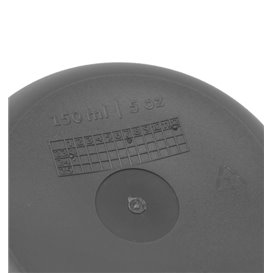 Bol réutilisable durable PP Bio Grey « Revolve » 150ml Ø7,9cm (1 Uté) 