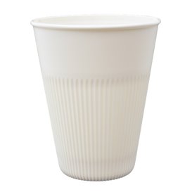 Gobelet Réutilisable et Durable en PP Crème 355ml Ø9,6cm (300 Unités)