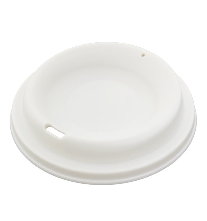 Couvercle Réutilisable en PP Crème pour Gobelet Ø9,6cm (600 Utés) Couvercle Réutilisable en PP Crème pour Gobelet Ø9,6cm (600 Utés)
