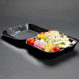 Schuim stokbrood Container zwart 1,85x1,5x0,70cm (125 stuks) 