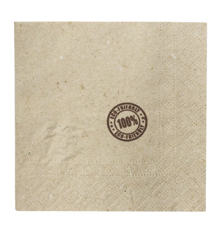 Serviette Cocktail en Papier Eco avec Bordure 20x20cm 2E (100 Utés) Serviette Cocktail en Papier Eco avec Bordure 20x20cm 2E (100 Utés)