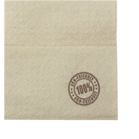 Papieren miniservis servet Eco-Vriendelijk 17x17cm (400 stuks) 