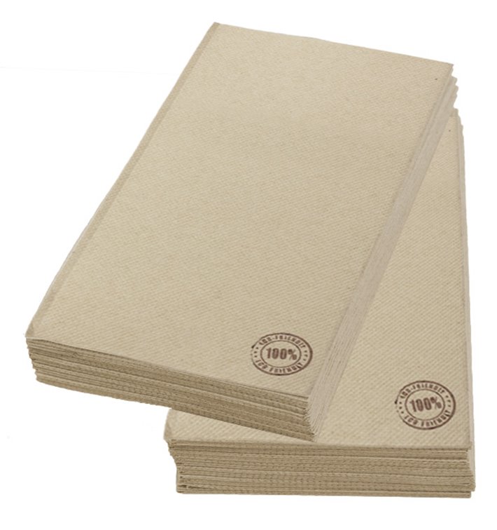 Serviette Ecologique Molletonnée 40x40cm 1/8 2E (1.440 Utés) Serviette Ecologique Molletonnée 40x40cm 1/8 2E (1.440 Utés)