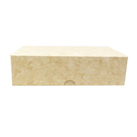 Boîte Pâtissière  en Carton Kraft 17,5x11,5x4,7cm 250g (20 Utés)