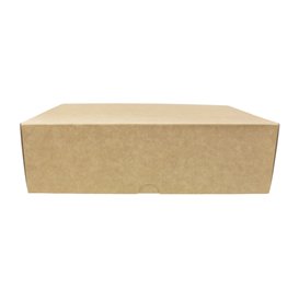 Gebakdoos Karton Kraft 20,4x15,8x6cm 1kg (20 stuks) 