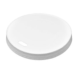 Travel Deksel met Wit Papieren Gat Ø8,0cm (1.000 stuks)