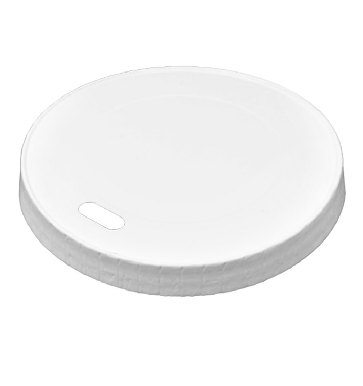 Travel Deksel met Wit Papieren Gat Ø8,0cm (1.000 stuks)