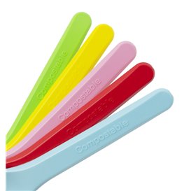 Cuillère à Glace Couleurs CPLA 10cm (5.000 Utés)