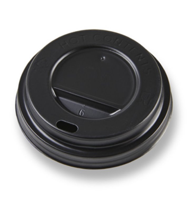 Dôme avec passage pour Coupe PET 270ml Ø9,3cm (100 Utés) Dôme avec passage pour Coupe PET 270ml Ø9,3cm (100 Utés)