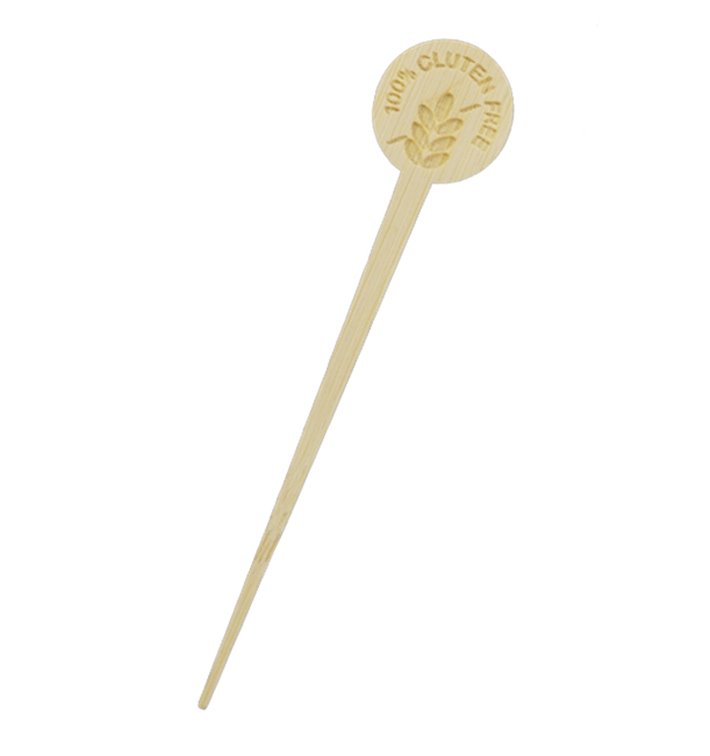 Brochette en Bambou sans Gluten 10cm (600 Utés) Brochette en Bambou sans Gluten 10cm (600 Utés)
