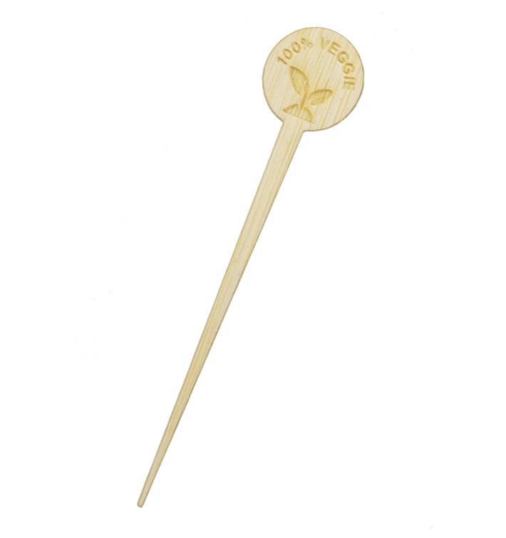 Brochette de Légumes en Bambou 10cm (50 Utés) Brochette de Légumes en Bambou 10cm (50 Utés)