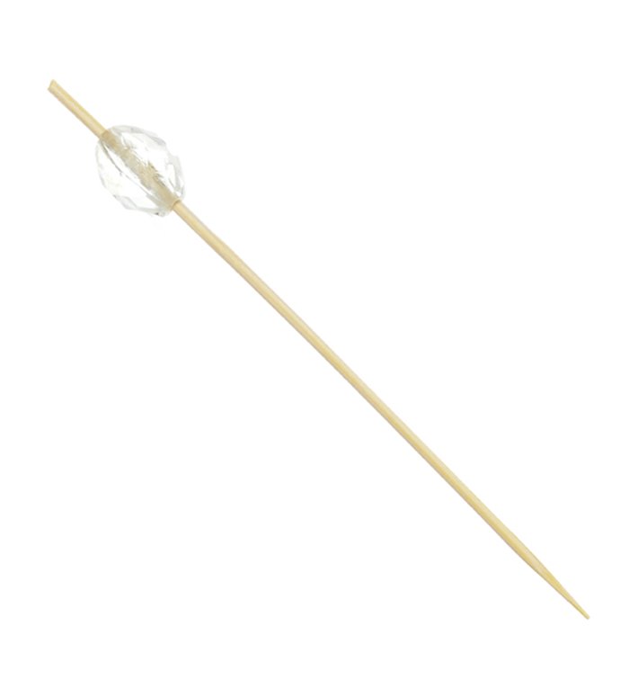 Bamboe Spies Diamant 9cm (1.200 stuks) Bamboe Spies Diamant 9cm (1.200 stuks)