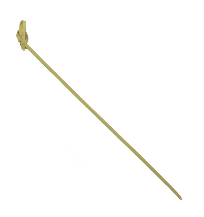 Pique en Bambou "Boucle" Naturelle 18cm (5.000 Utés) Pique en Bambou "Boucle" Naturelle 18cm (5.000 Utés)