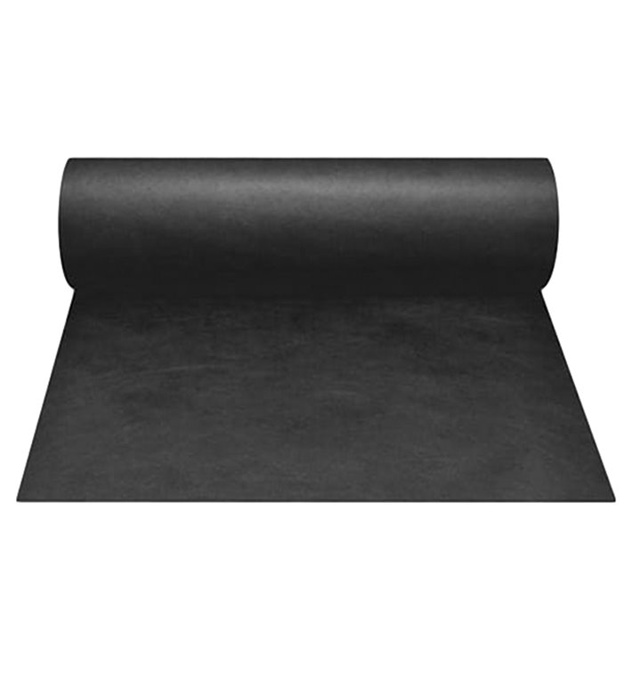 Nappe Non Tissé Prédécoupé 0,40x48m Noire 50g Nappe Non Tissé Prédécoupé 0,40x48m Noire 50g